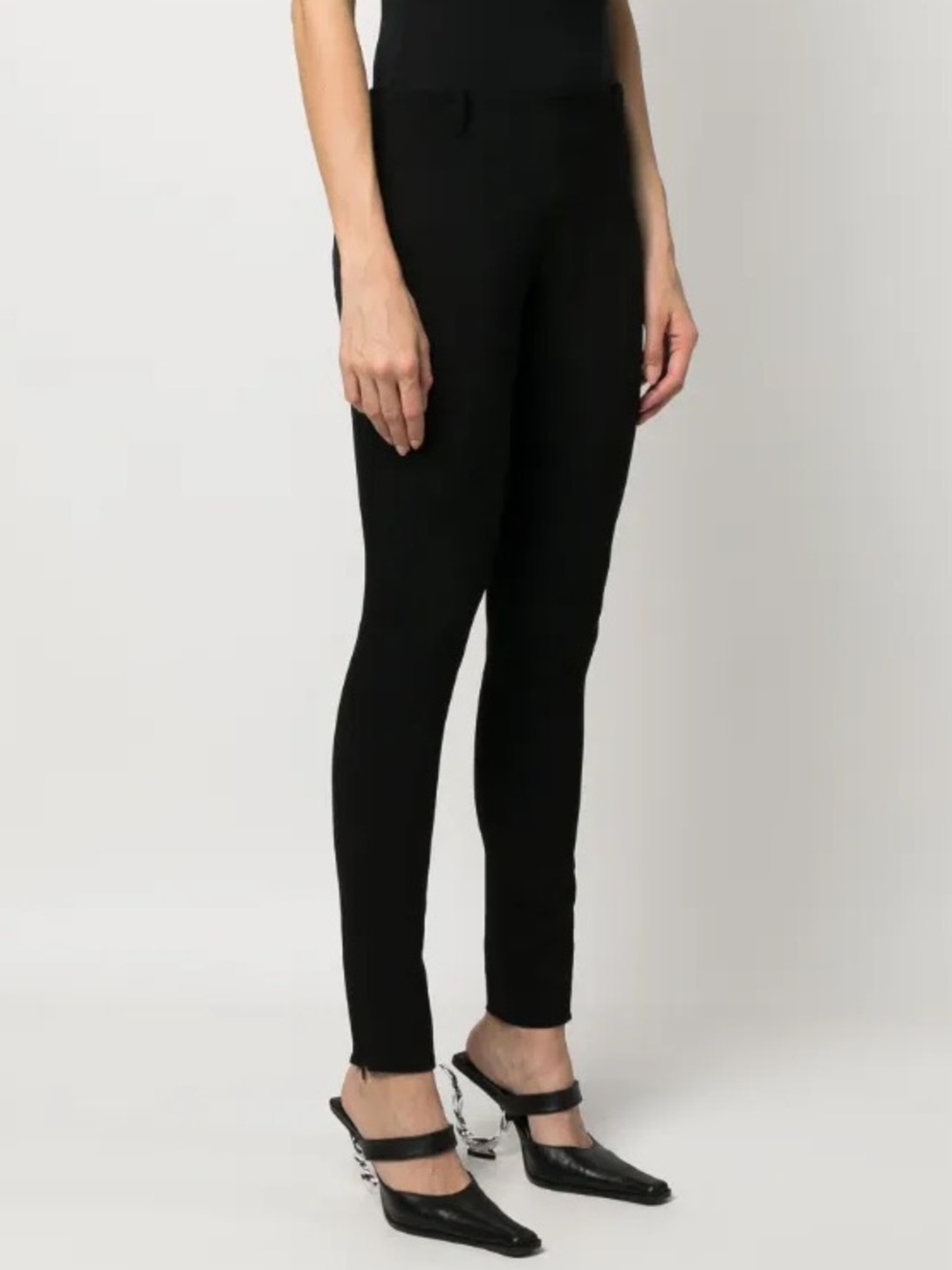 BALENCIAGA Vintage Low Rise Pants With Zippers